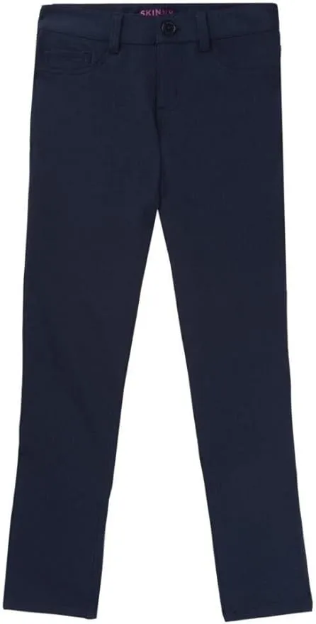 French Toast Girls Skinny Knit Pant - Navy 5