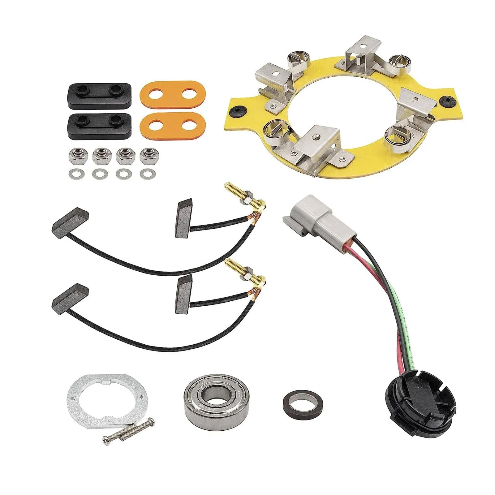 Drive-up Golf Cart GE / 3.2HP Motor Deluxe Repair Kit Fits Club Car DS IQ and Precedent with GE Motor Only Old Style