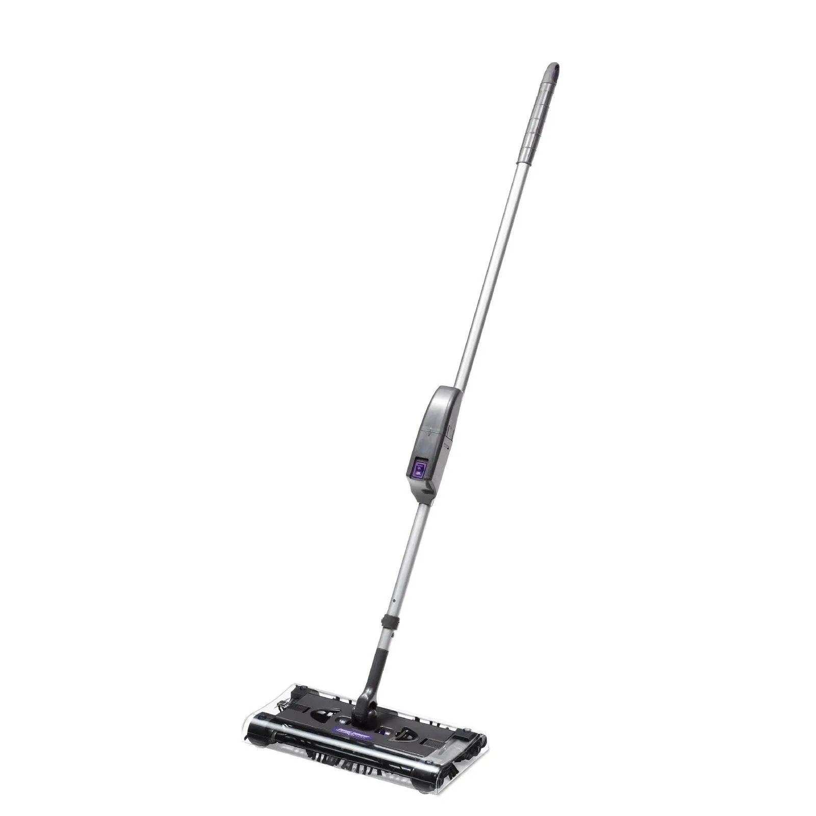 Swivel Sweeper Cordless Floor & Carpet Sweeper with Removable Brushes