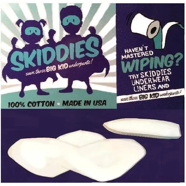 Skiddies Underwear Liners (50 Pack)