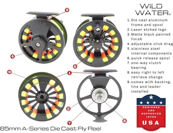 Wild Water Deluxe Fly Fishing Kit