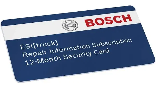 Bosch 3824-08R ESI Truck Troubleshooting and Repair Subscription