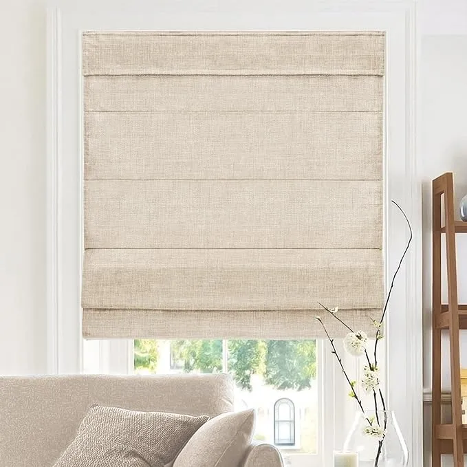 Chicology Roman Shades for Windows Window Treatments Roman Shades