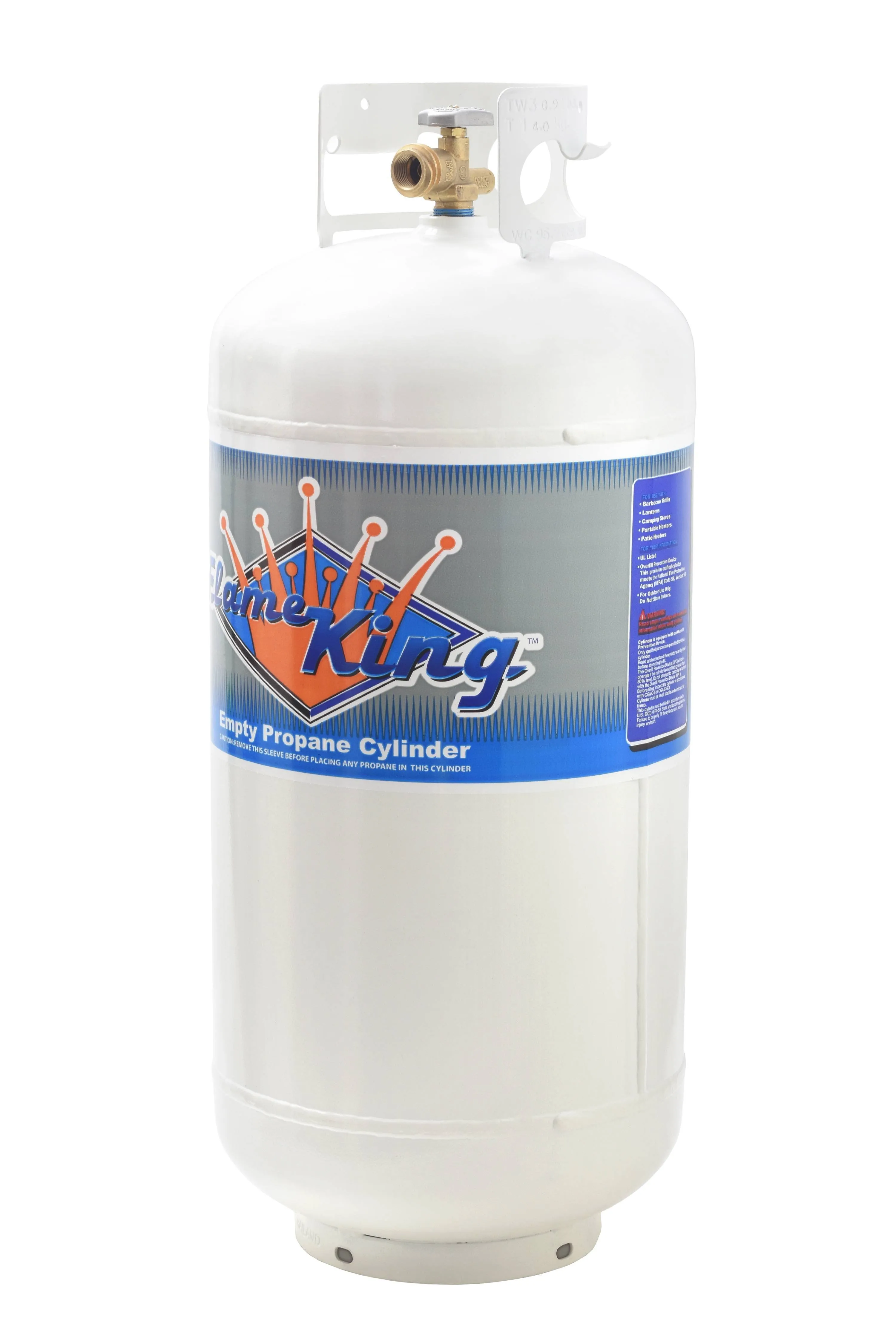 Flame King 40 lb. Propane Tank Cylinder