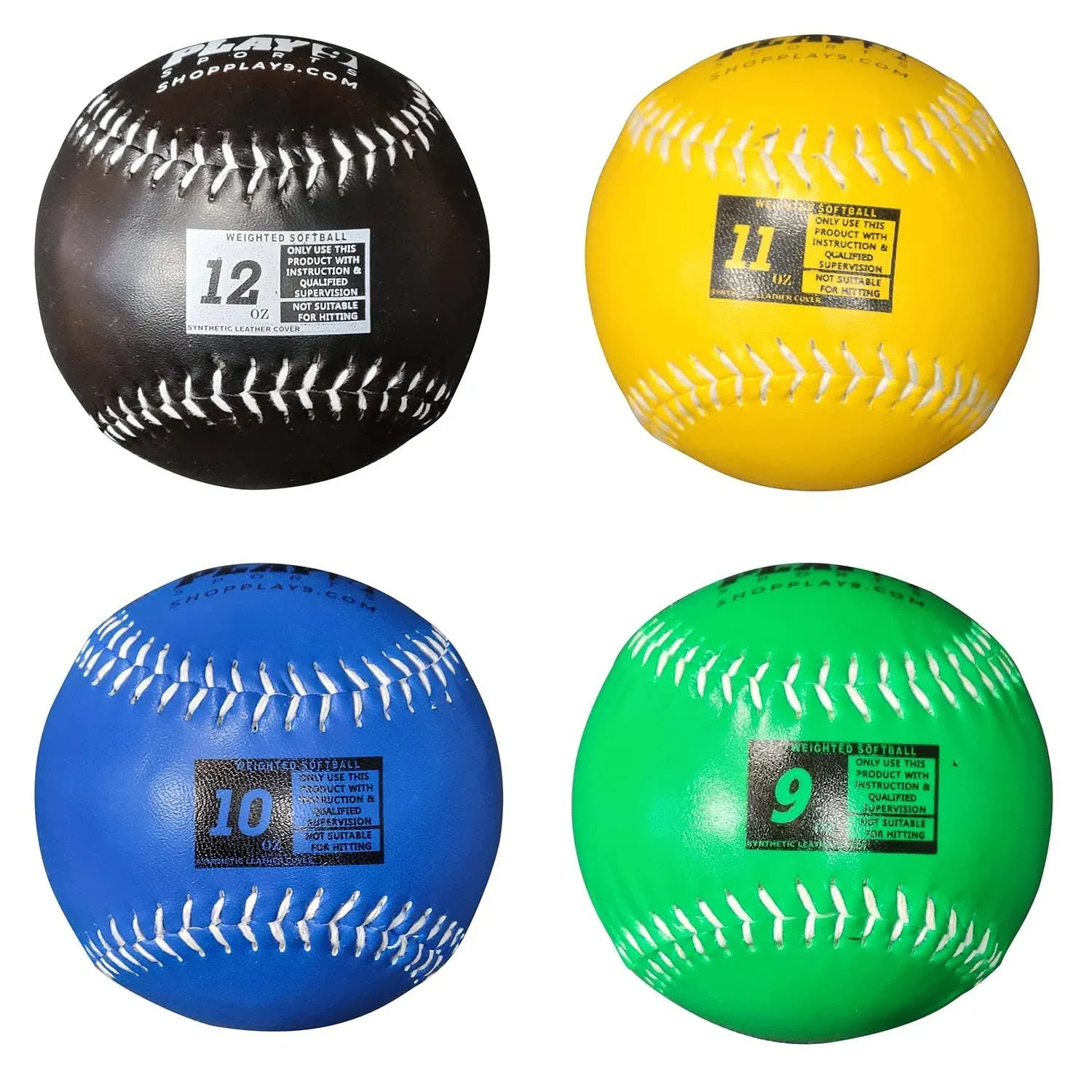 Play 9 Weighted Softballs