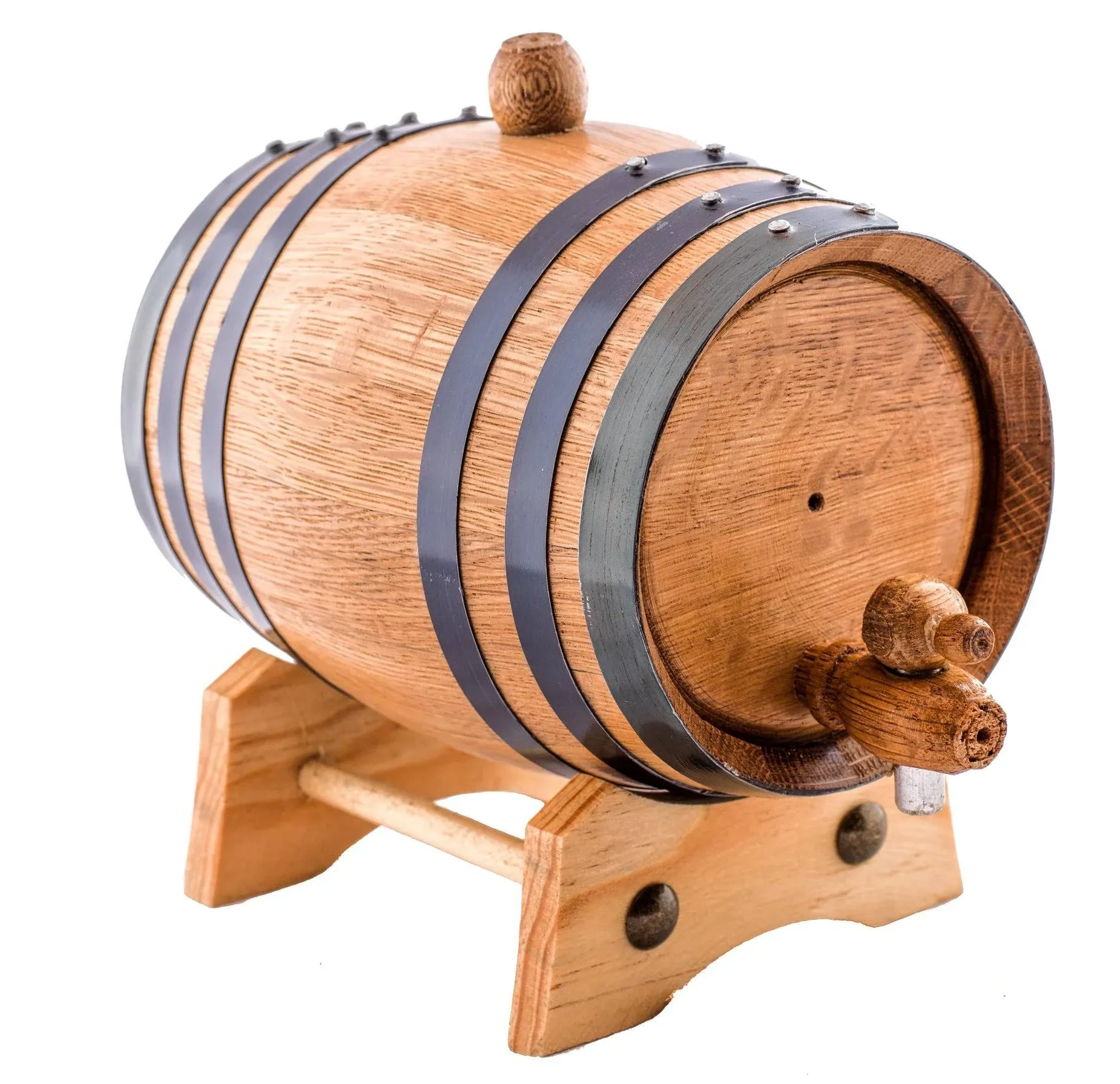 Sofia's Findings 1 Liter American Oak Aging Whiskey Barrel | Handcrafted Using ...