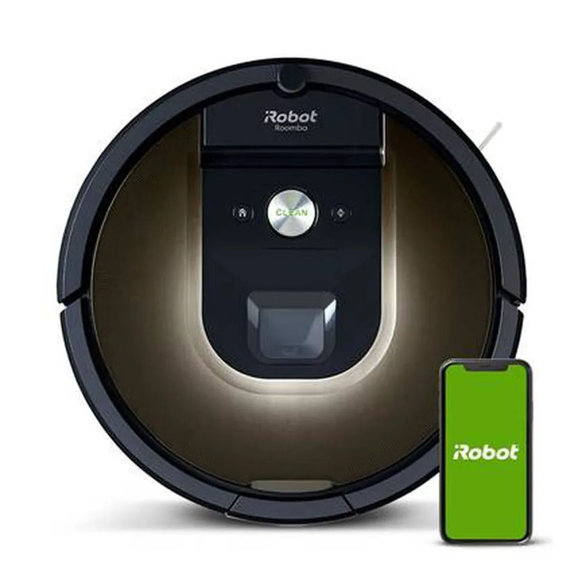 iRobot Roomba 980 Robot Vacuum-Wi-Fi Connected Mapping R980R99 - Black