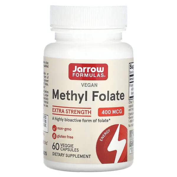 Jarrow Formulas - Methyl Folate - 60 Capsules