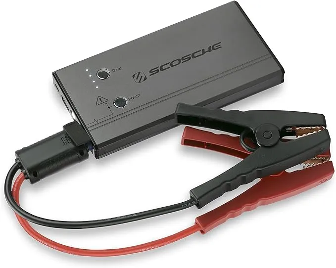 Scosche PBJ300-1 PowerUp 300 Portable Car Jump Starter, Battery Booster for Automobiles