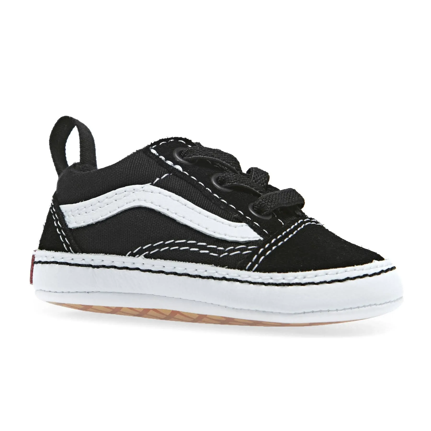 Vans Old Skool Infant Crib Shoes Black/True White