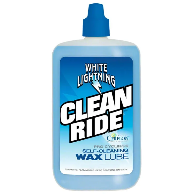 White Lightning Clean Ride Lube, 8oz Drip