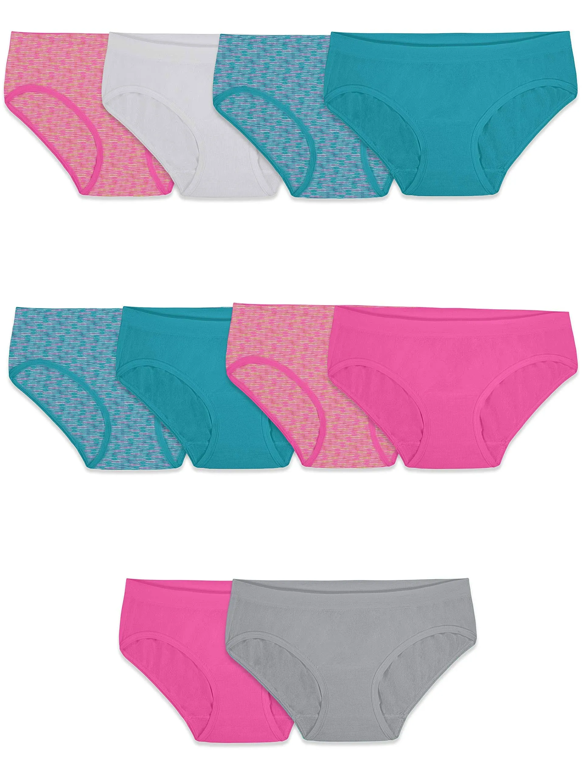 Fruit of the Loom Girls' Seamless Underwear