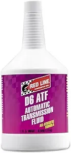 Red Line 30704 D6 Automatic Transmission Fluid - 1 Quart (Pack of 4)