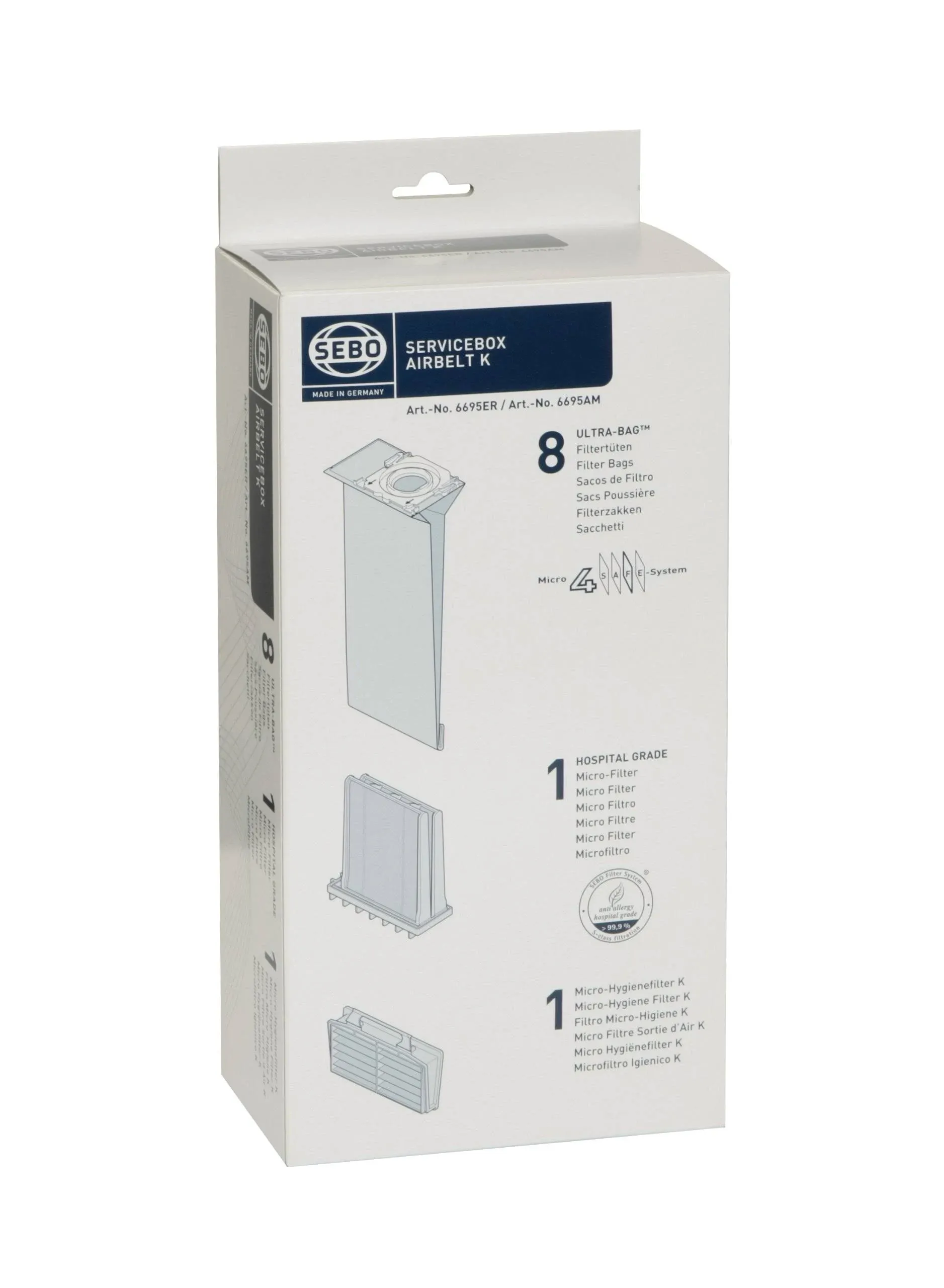 Sebo 6695AM Service Box - K Series