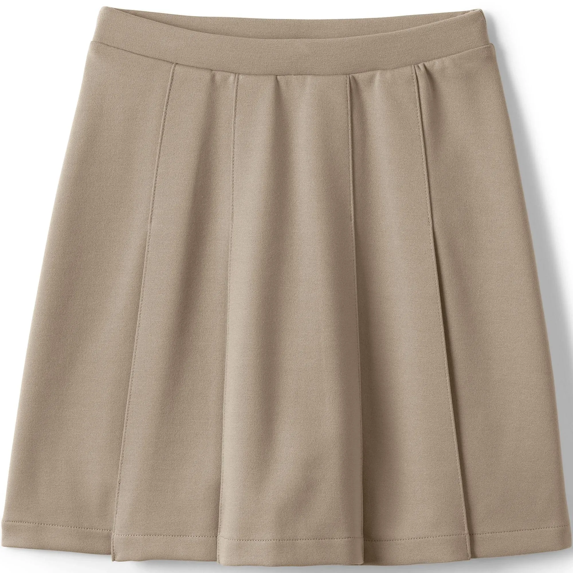 Lands' End Girls Ponte Pleat Skirt