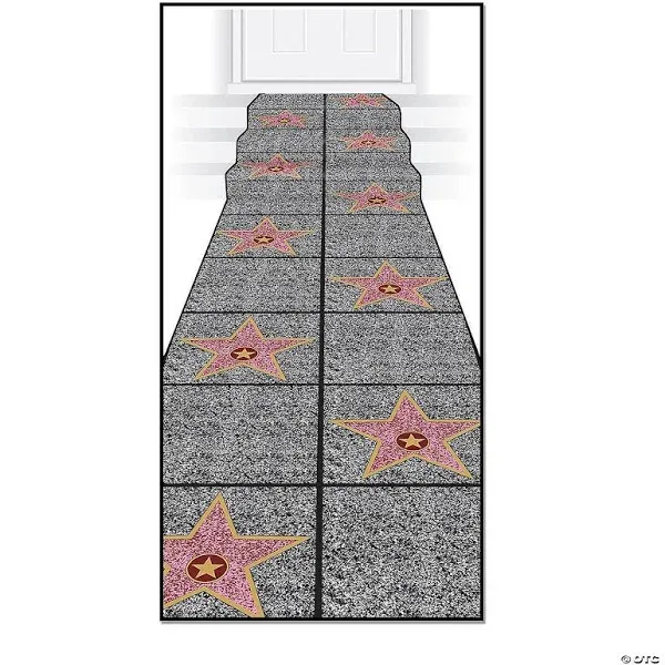 Hollywood Star Aisle Runner