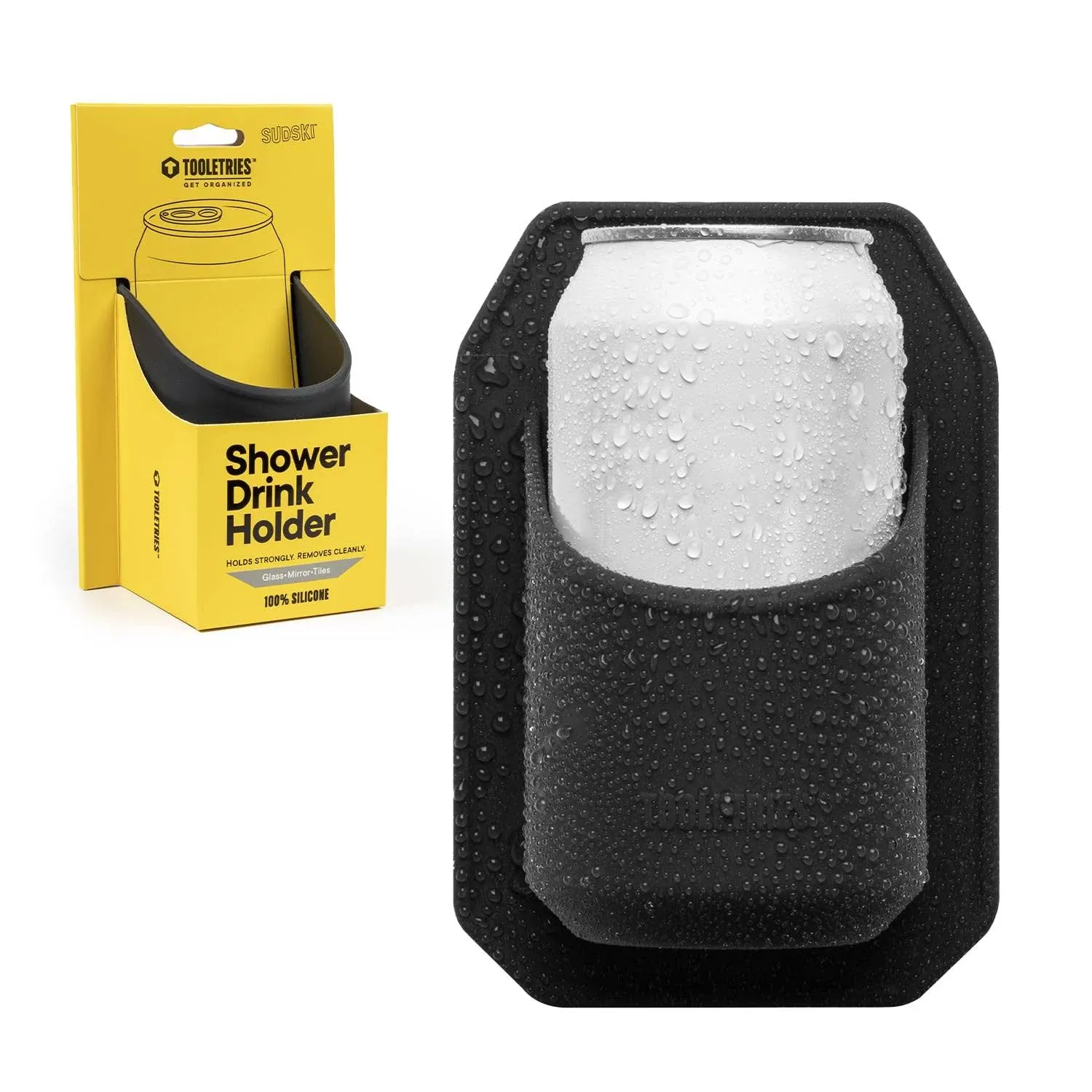 Tooletries - Shower Drink Holder in Partnership with 30 Watt - Silicone Beer Can