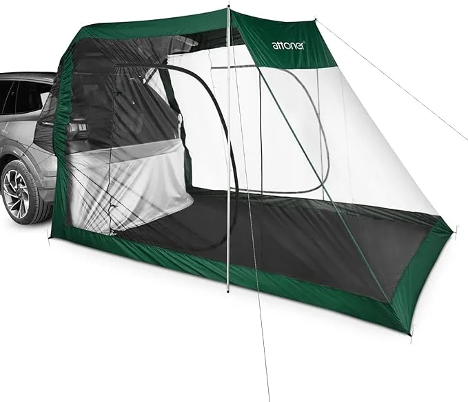 ATTONER Awning for SUV RV,Sun Shelter with Mesh Net Light Weight Truck Canopy ...