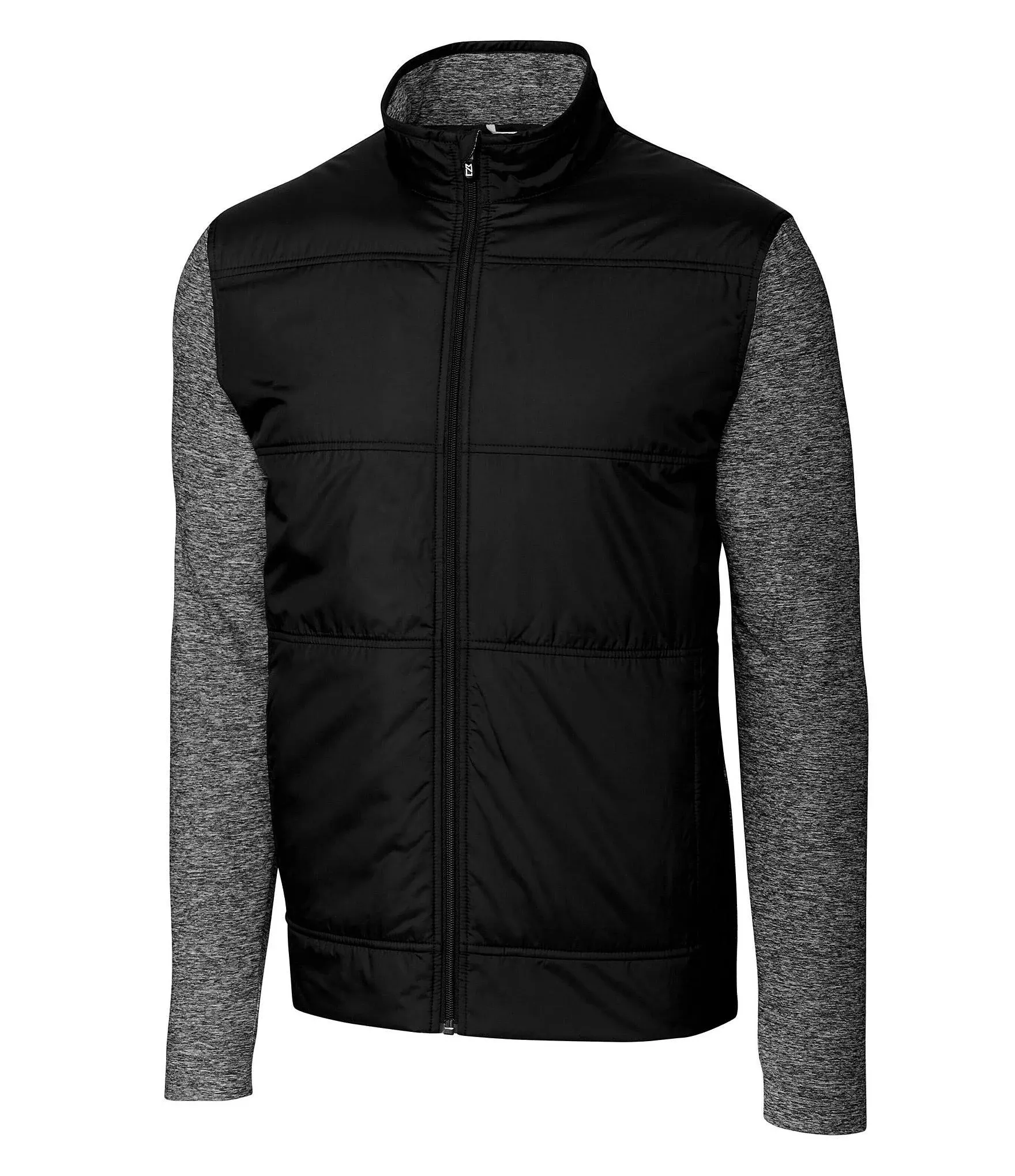 Cutter & Buck Men's Stealth Full Zip - Black