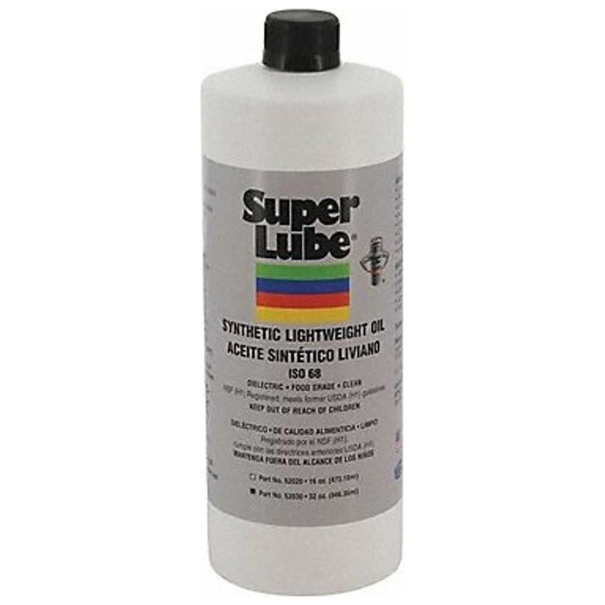 Super Lube 52030 Synthetic Oil without PTFE, Low Viscosity Lightweight, 1 quart Bottle, Translucent