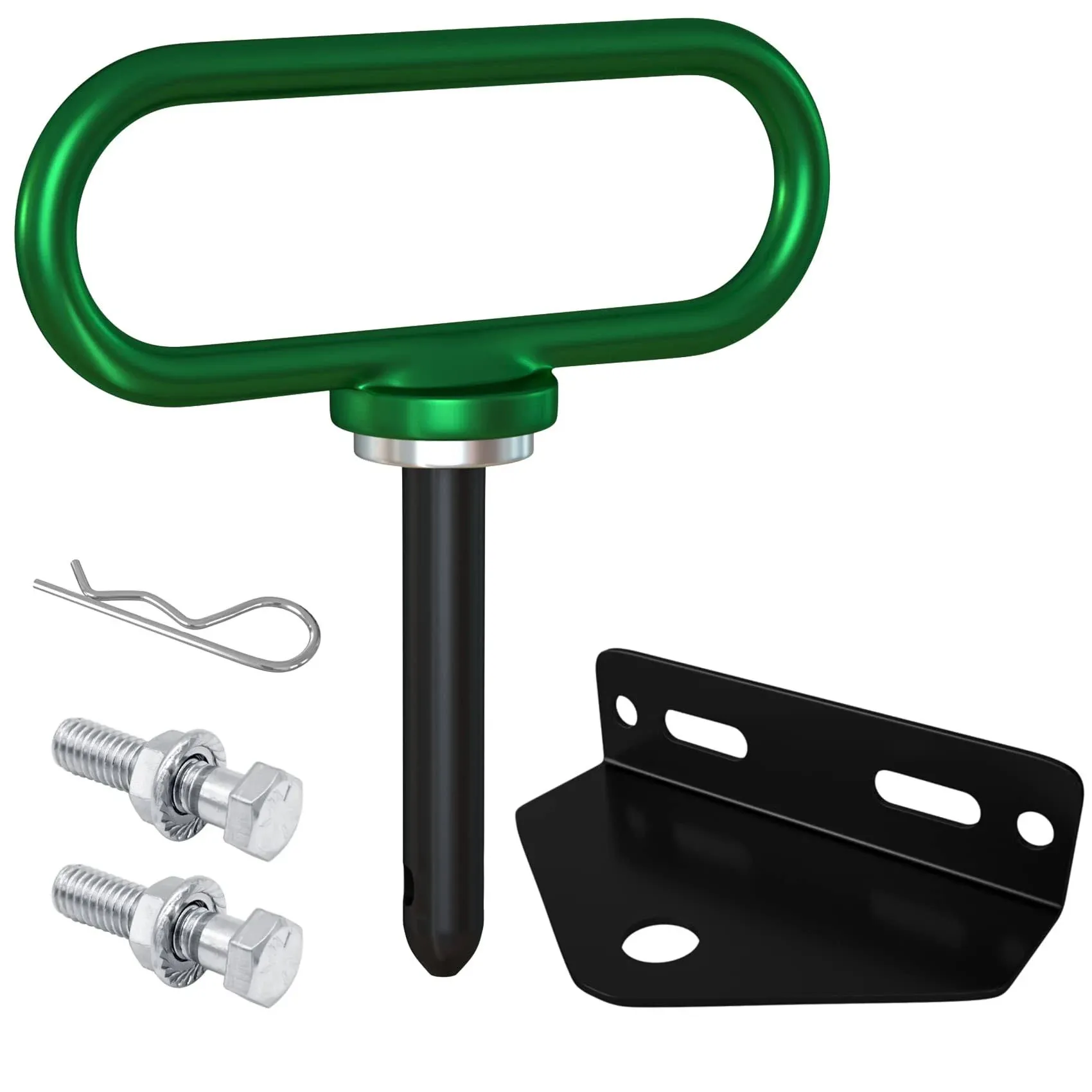 Towing Hitch Set Universal Heavy Duty Zero Turn Mower Trailer Strong Magnetic