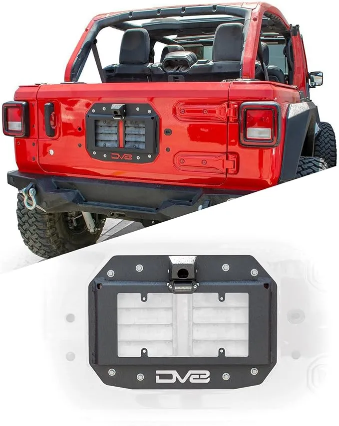 DV8 Offroad Jeep Wrangler JL Spare Tire Delete Kit TSJL-02