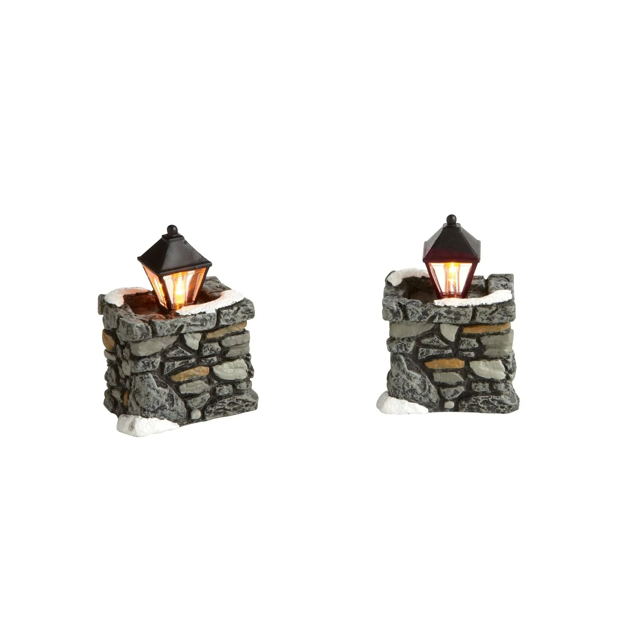 Limestone Lamps Set of 2