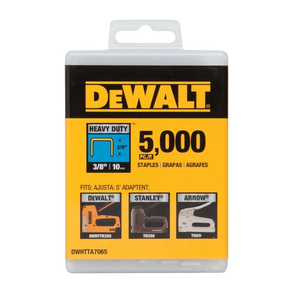 Dewalt Heavy Duty Staples DWHTTA7065