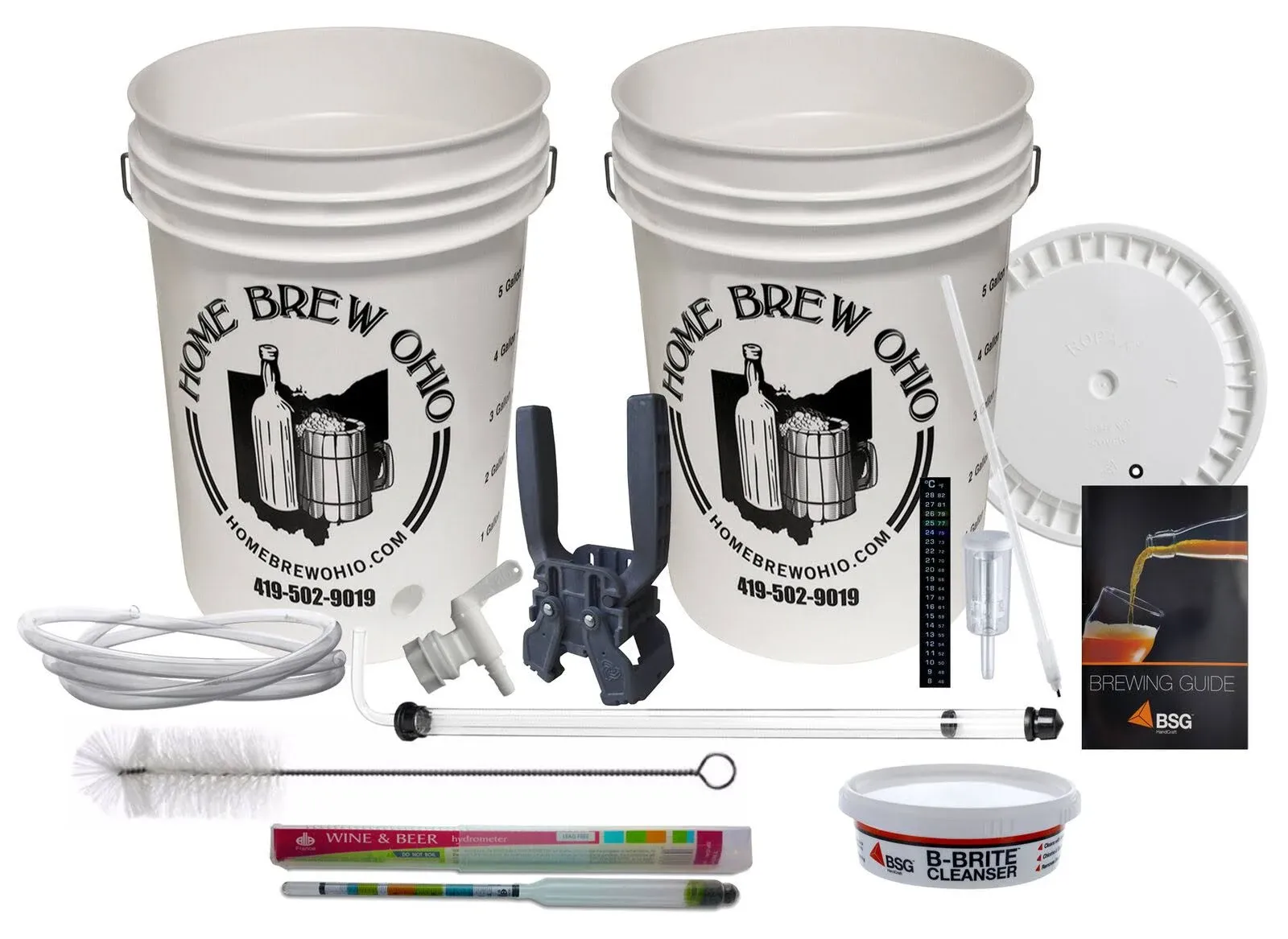 Monster Brew Home Brewing Supplies Maestro Home Brew Beer Equipment Kit