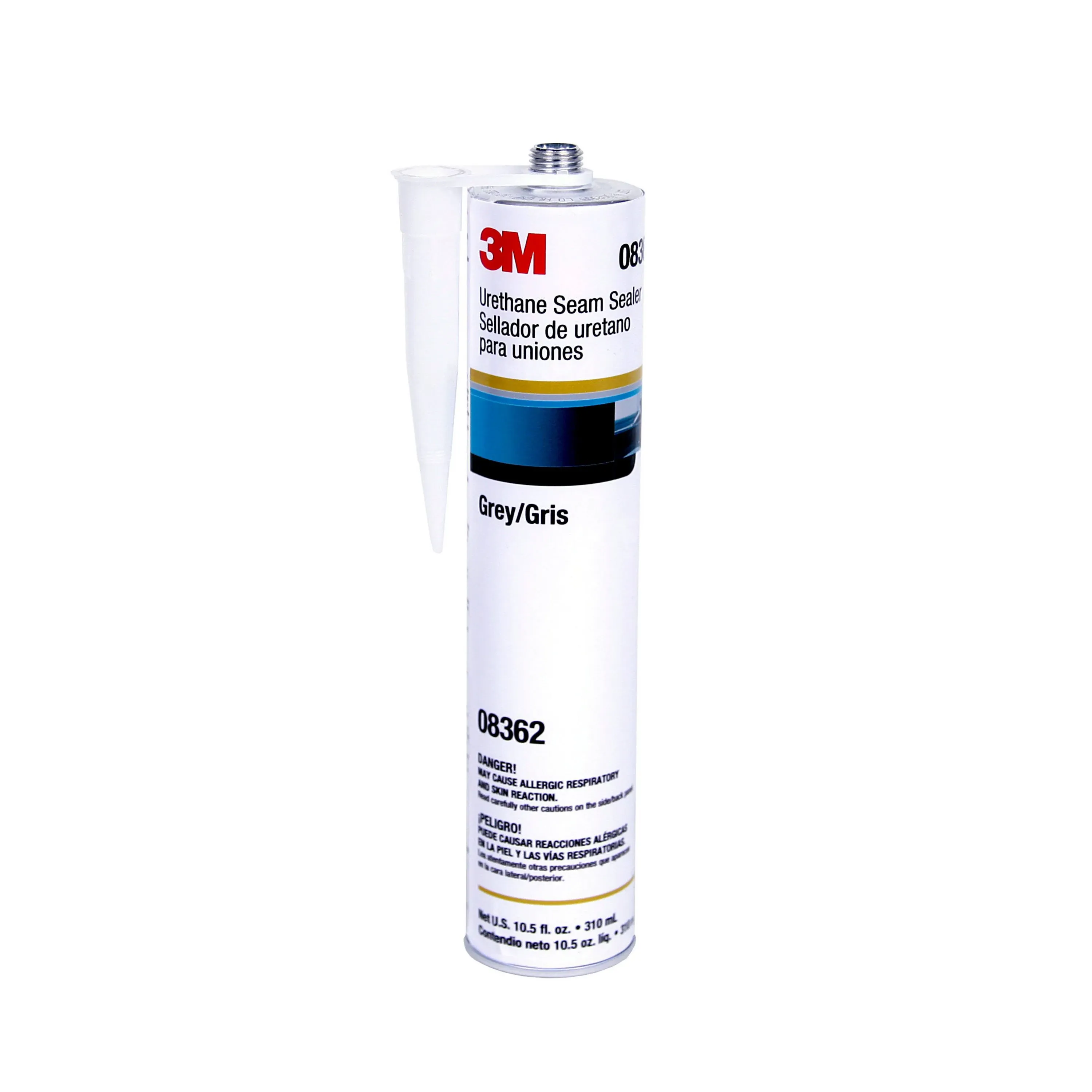 310ml Cartridge 3M Urethane Auto Body Seam &amp; Joint Sealer Gray 08362 - Brushable