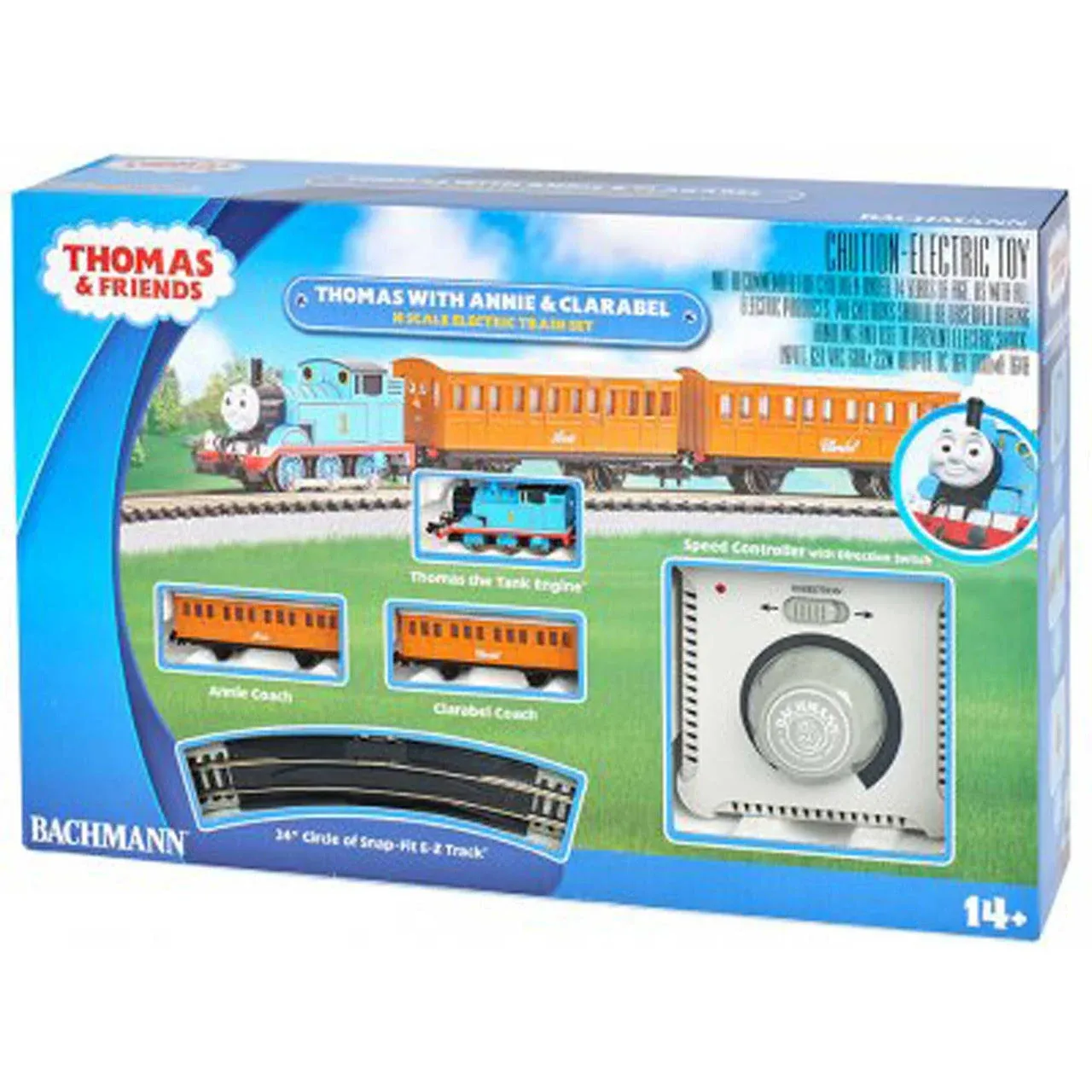 Bachmann 24028 N Scale Thomas with Annie & Clarabel Train Set