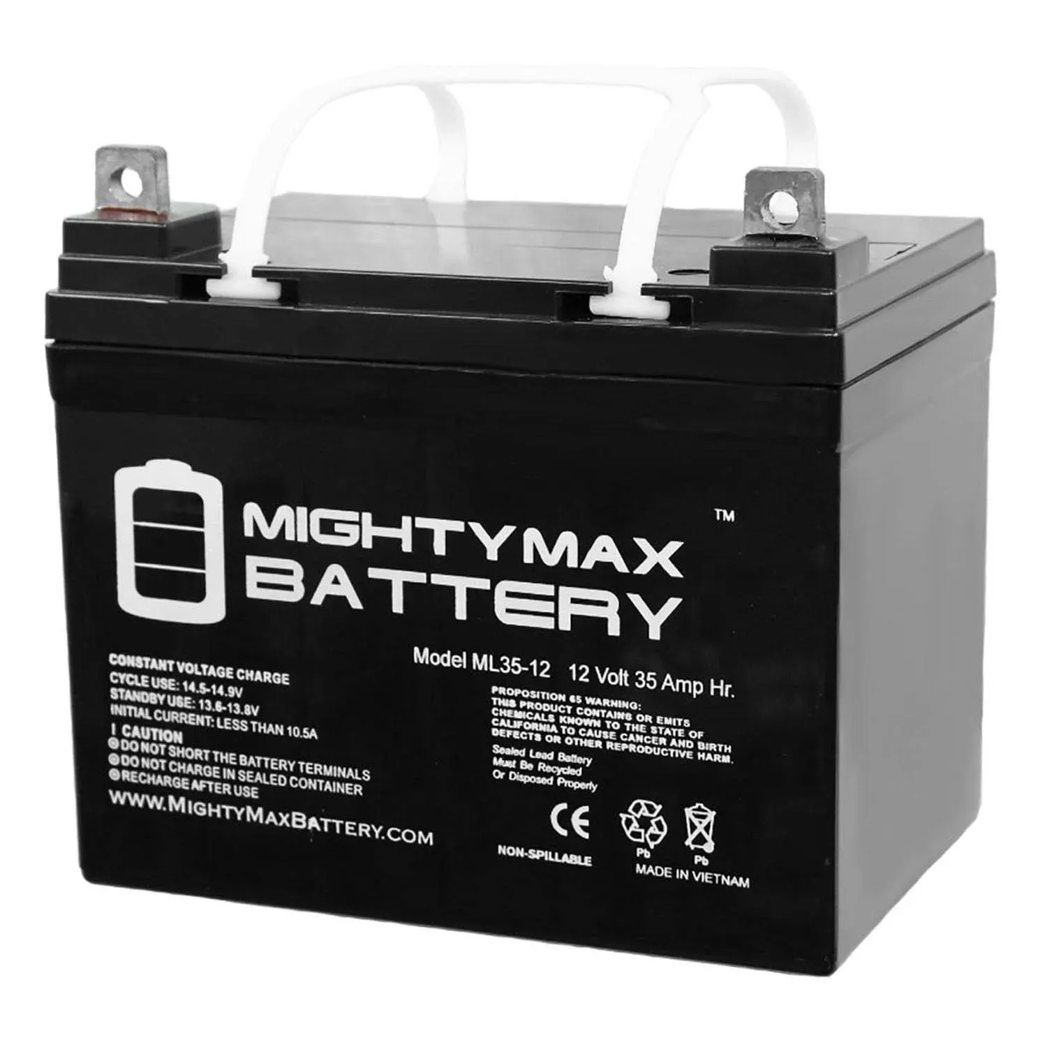 12V 35AH Clubrunner Dynamis Kangaroo PowaKaddy Golf Caddy Battery