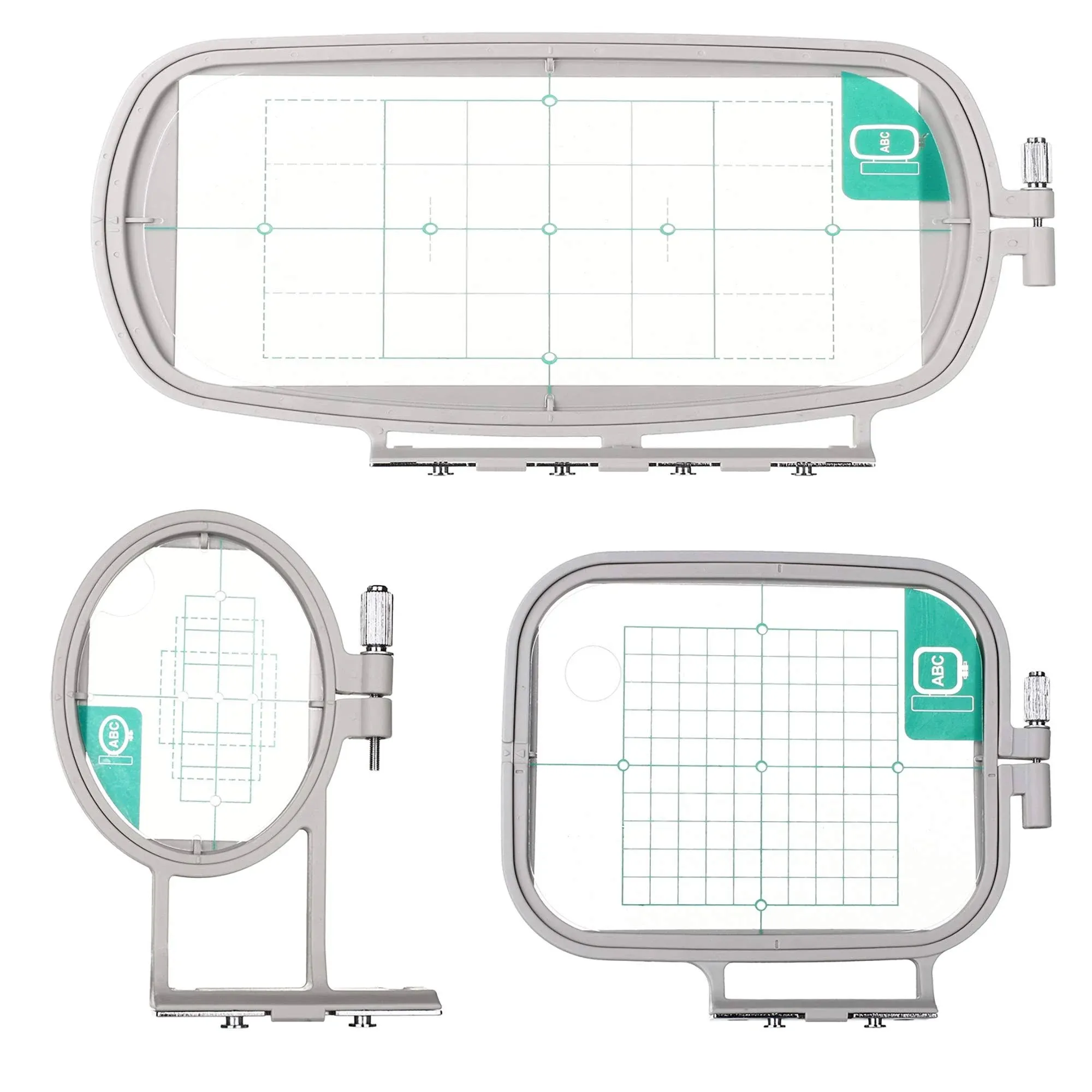 Sew Tech Embroidery Hoops for Brother SE600 SE400 SE700 SE625 SE425 PE550D PE540D PE535 PE525 PE500 Innovis Babylock Brother Embroidery Machine Hoop (4x6.75 - SA434)