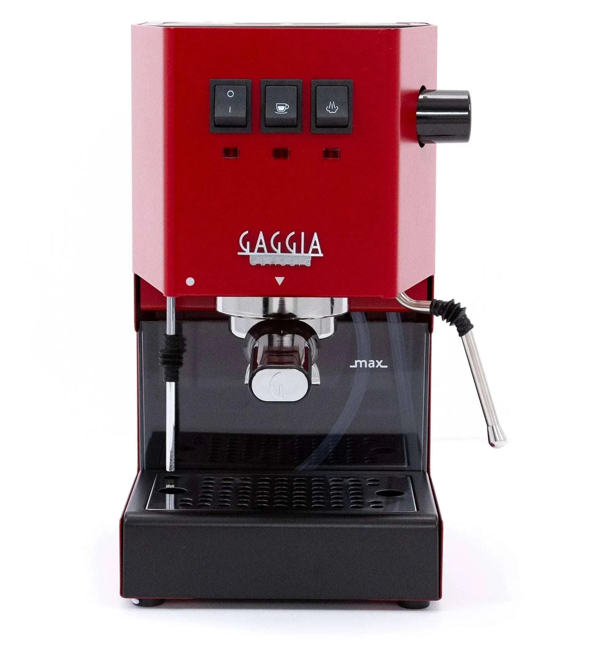 Gaggia RI9380/47 Classic Pro Espresso Machine,1.3liters, Cherry Red