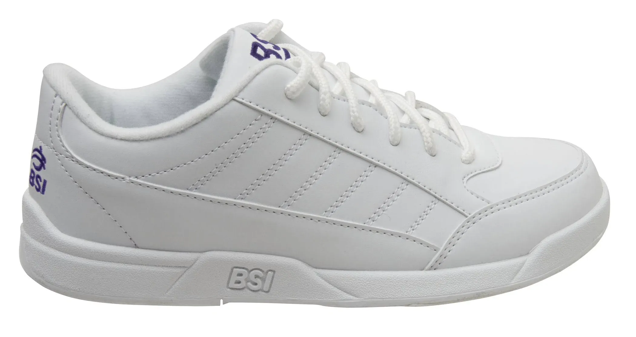 BSI Youth Girls Sport White/Purple Bowling Shoes | CheapBowlingBalls.com