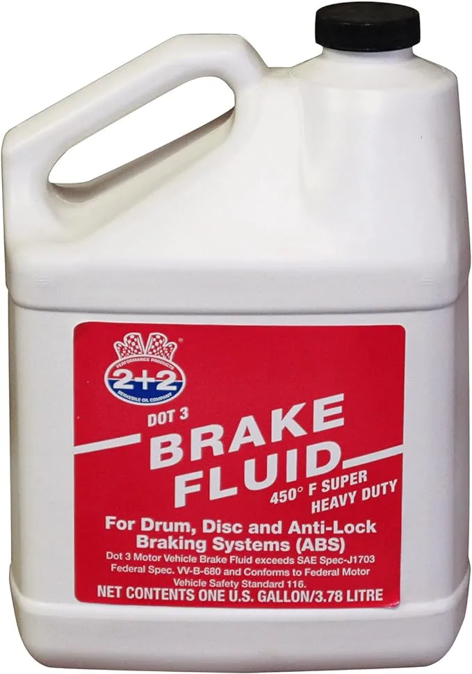 B1402 DOT 3 Brake Fluid - 1 Gallon