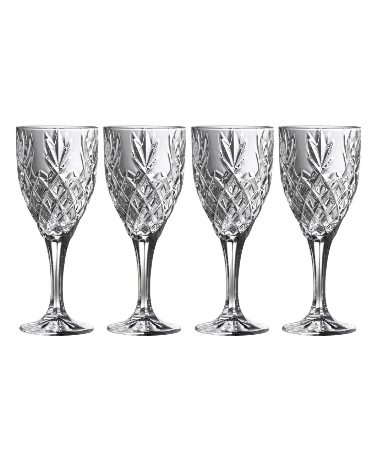 Galway Crystal Renmore Goblets (Set of 4)