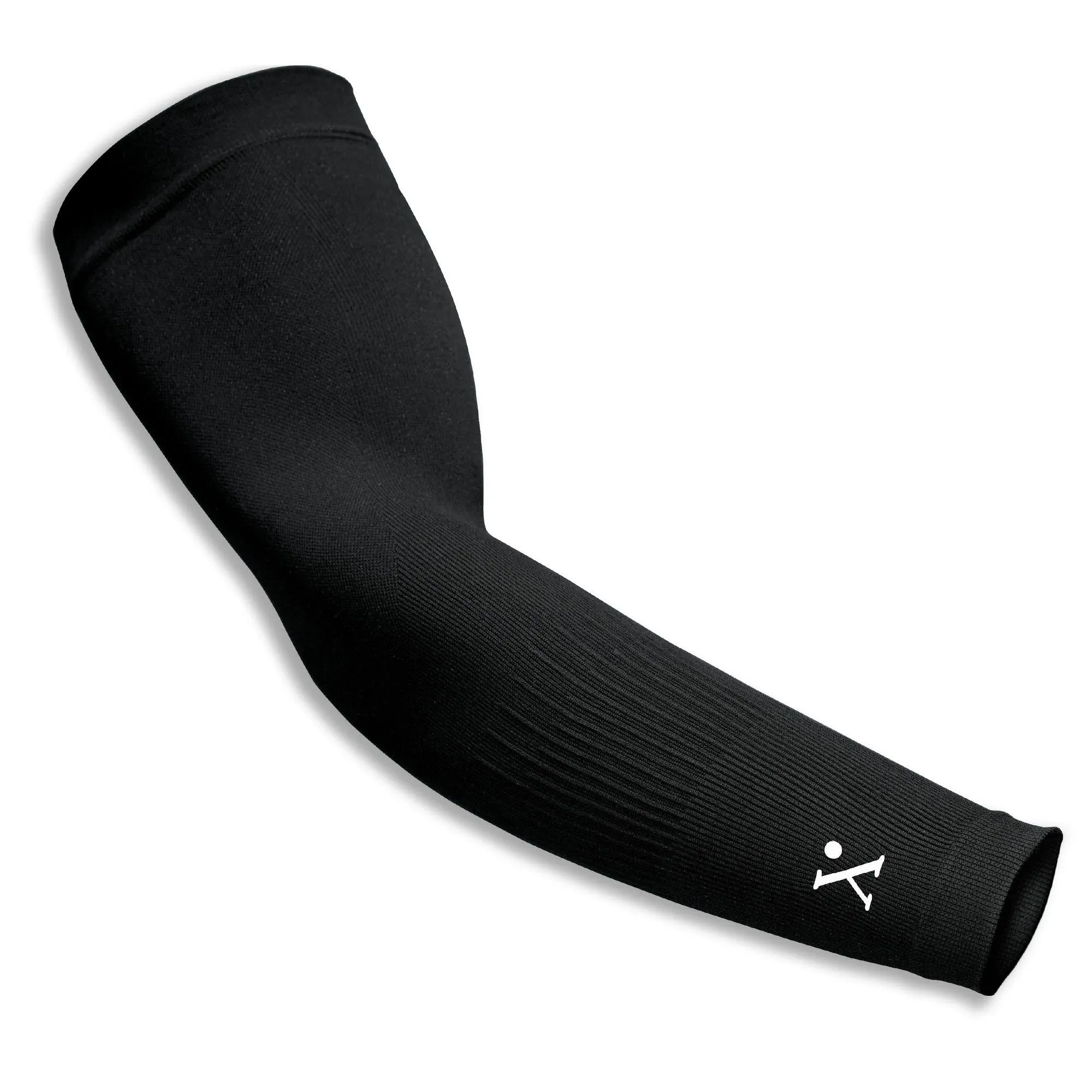 Nufabrx Arm Sleeve, Pain Relief, Medicine + Compression, Black