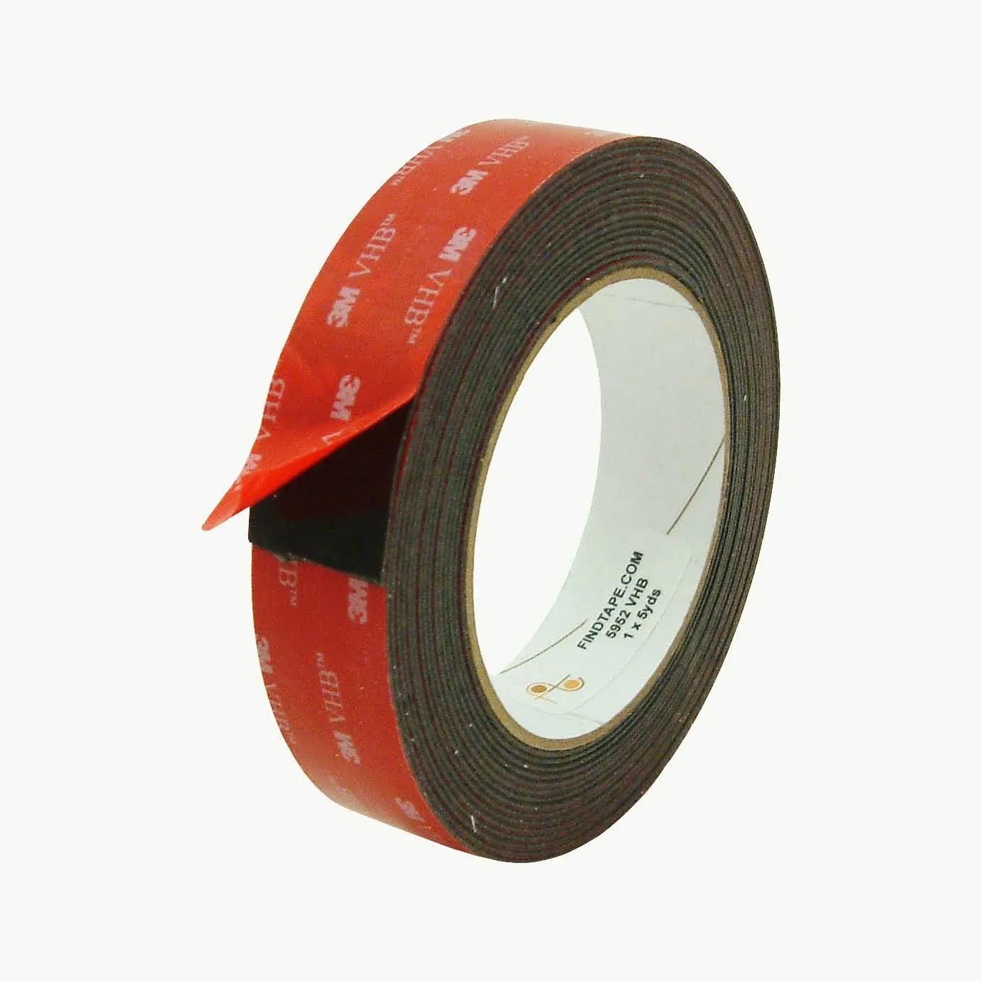 3M Scotch 5952 VHB Tape: 1 in. x 15 ft. Black