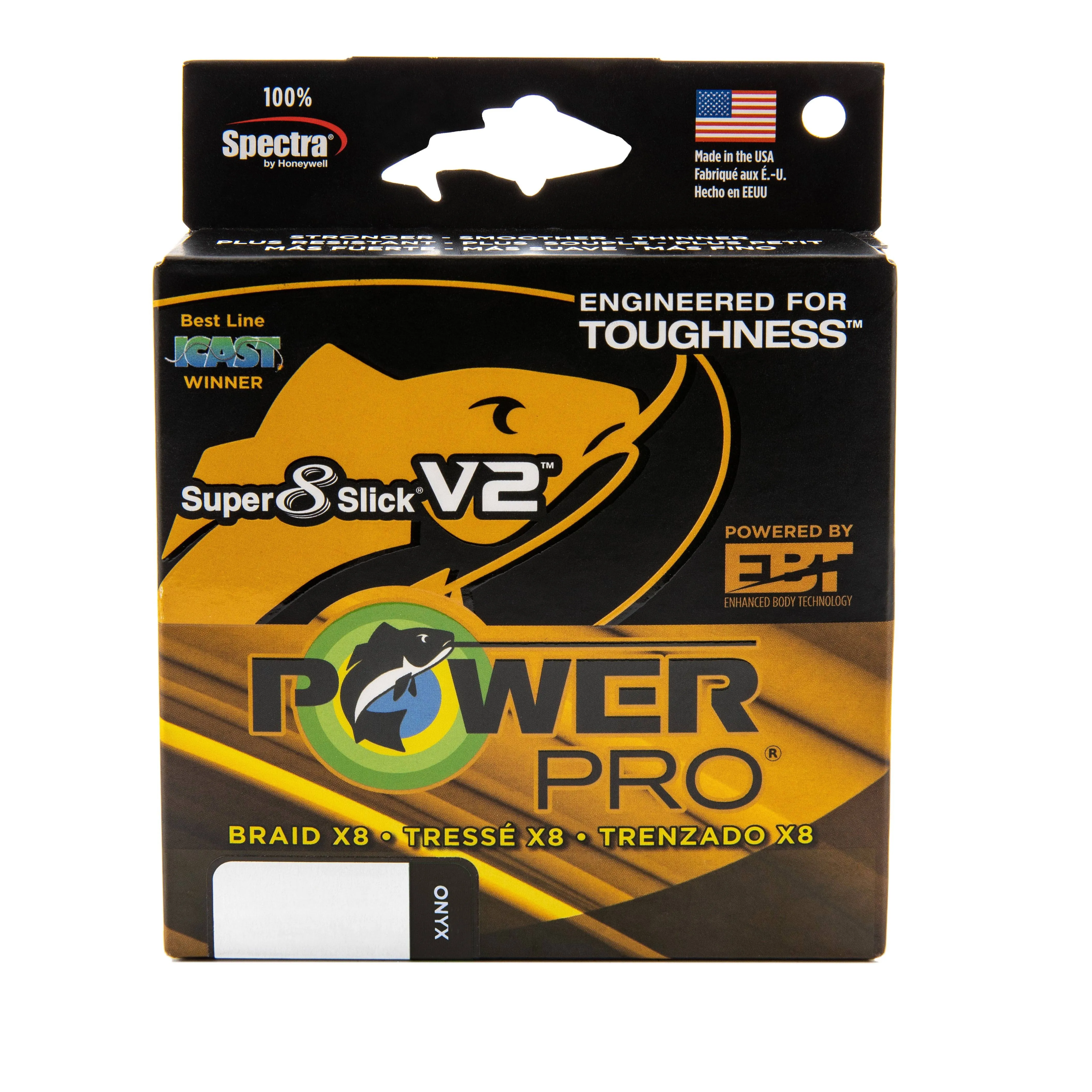 Power Pro Super Slick V2 Onyx 40 lb 300 Yards