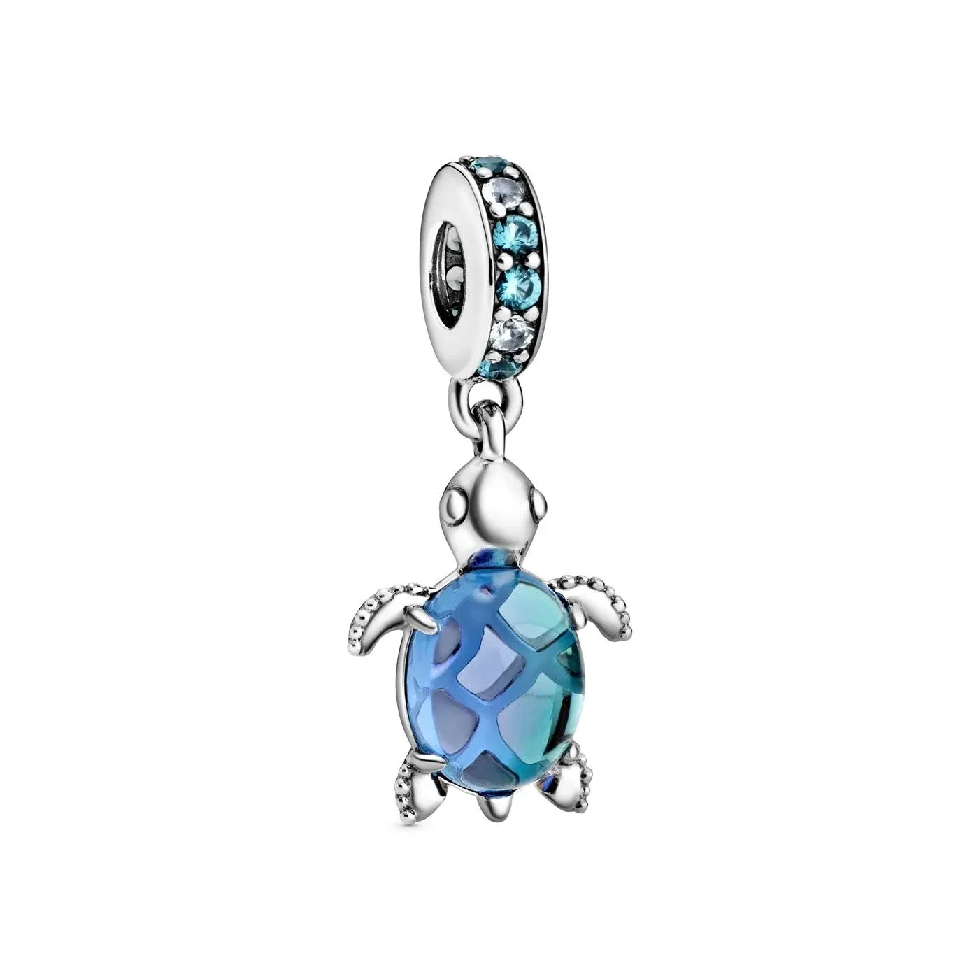 Pandora Murano Glass Sea Turtle Dangle Charm