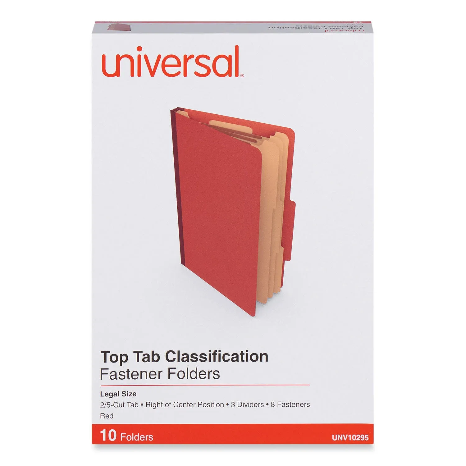 Universal Eight-Section Pressboard Classification Folders