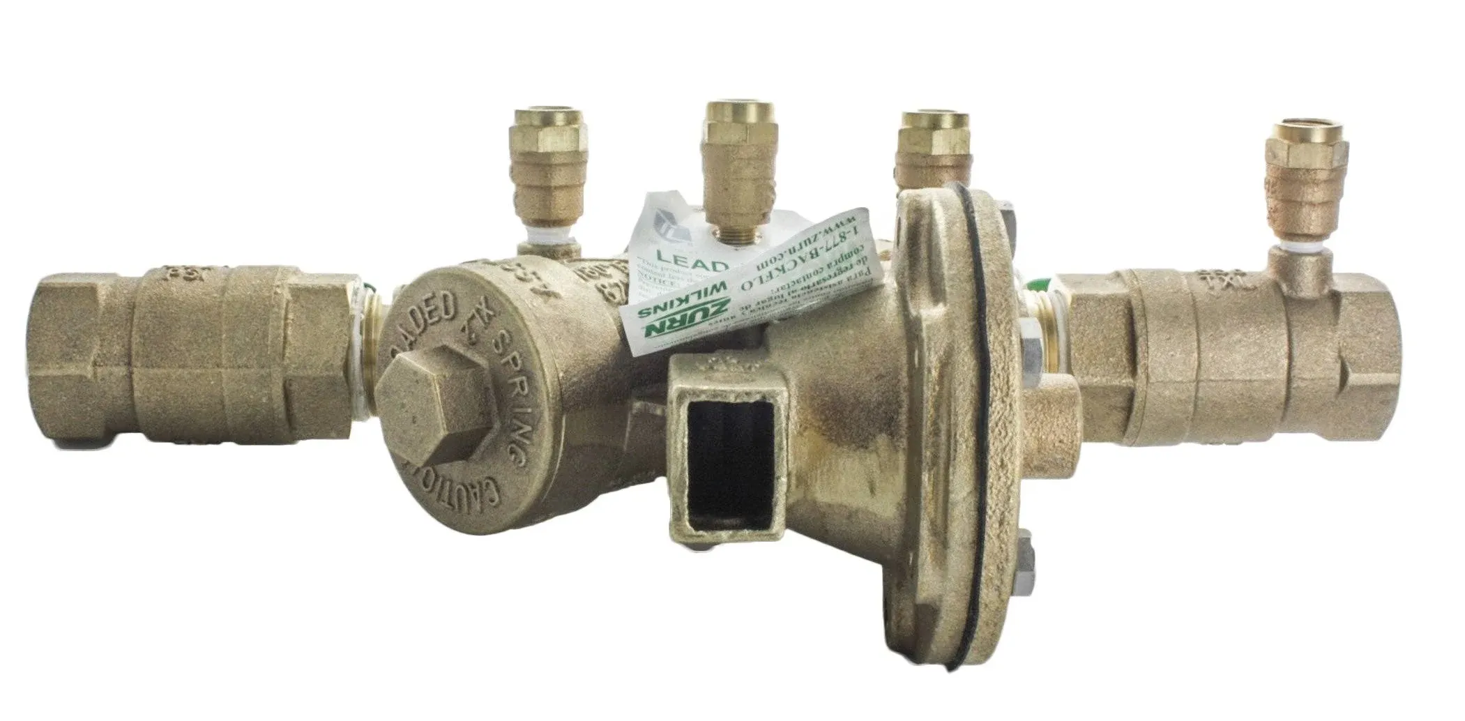 Zurn Reduced Pressure Backflow Preventer 1 in Lead Free 1-975XL2