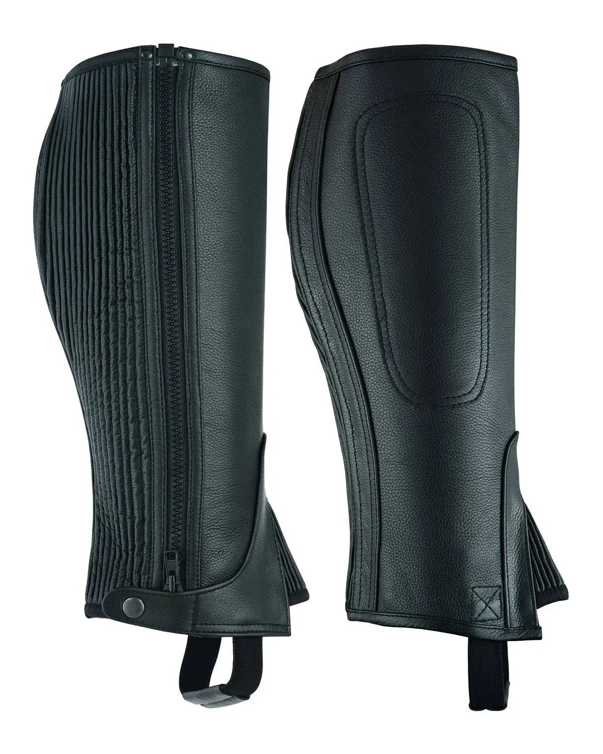 LuxHide Unisex Adult Leather Half Chaps