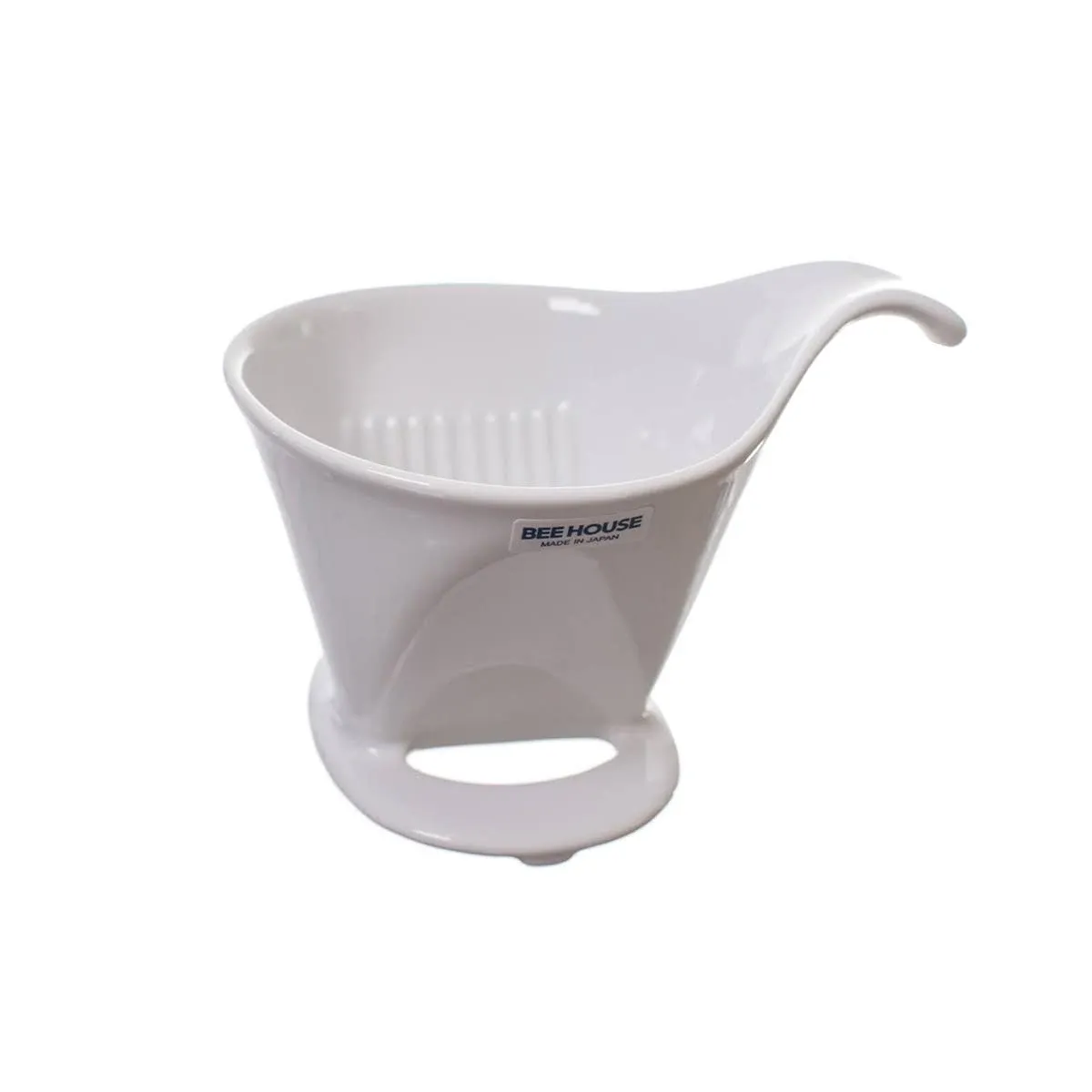 BEEHOUSE Small White Coffee Dripper, 1 EA