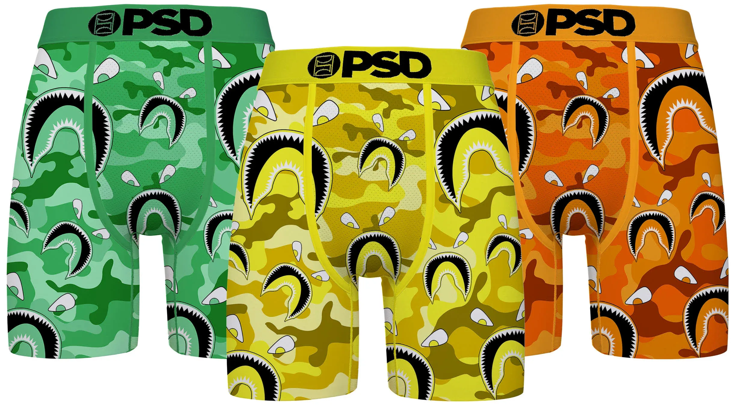 PSD Men's 3 Pack - Warface Faces Underwear, Size Medium