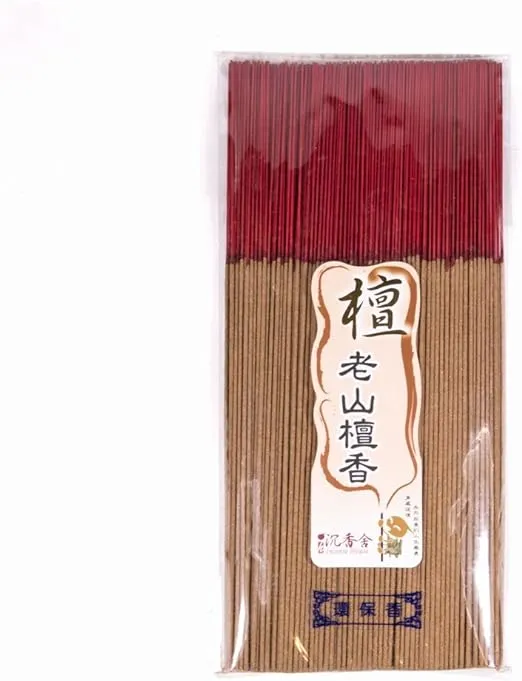 Sandalwood Joss Incense Sticks 300g - Taiwan Incense House - for Religion Buddha Use About 400 Sticks - 30CM