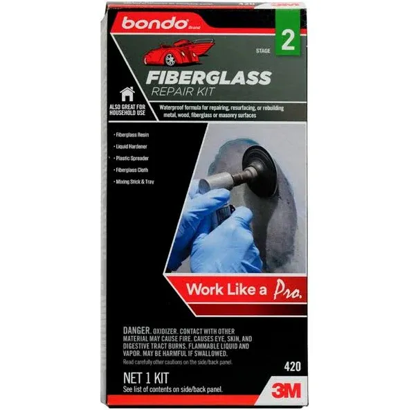 Bondo 420 Fiberglass Repair Kit