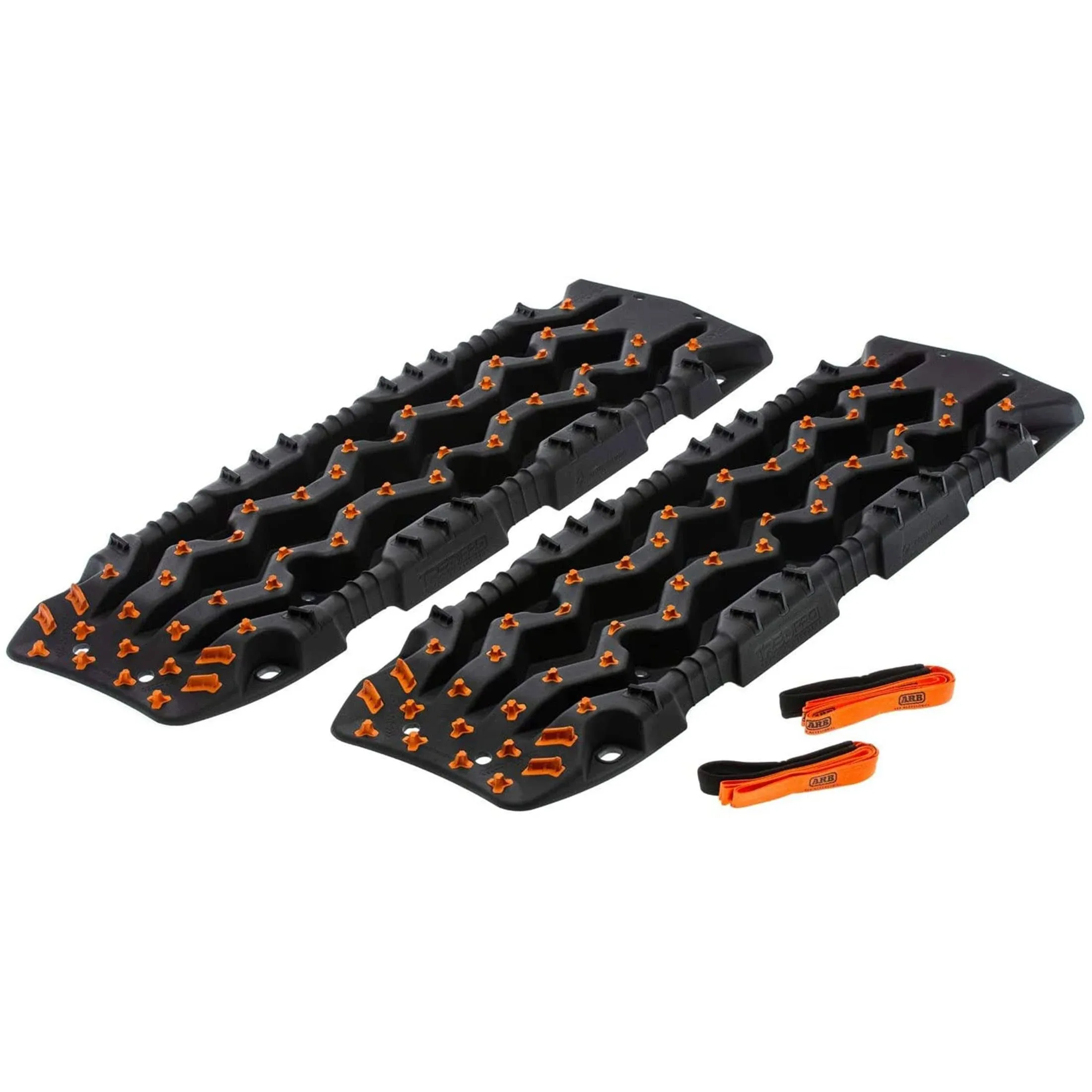 ARB USA Tred Pro Off Road Vehicle Recovery Traction Mat Board, Grey/Orange - 2 count