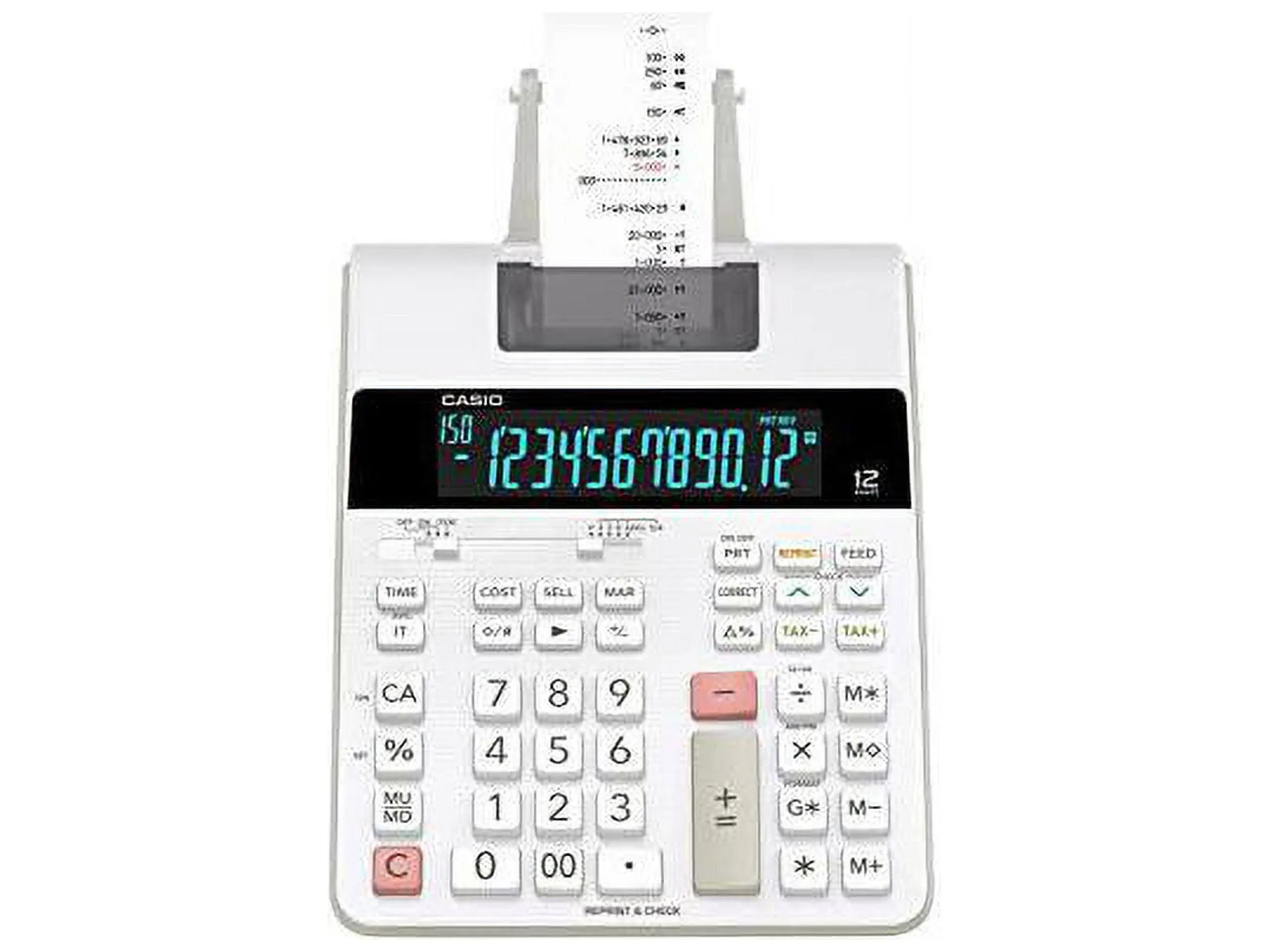 Casio HR-300RC Printing Calculator - White